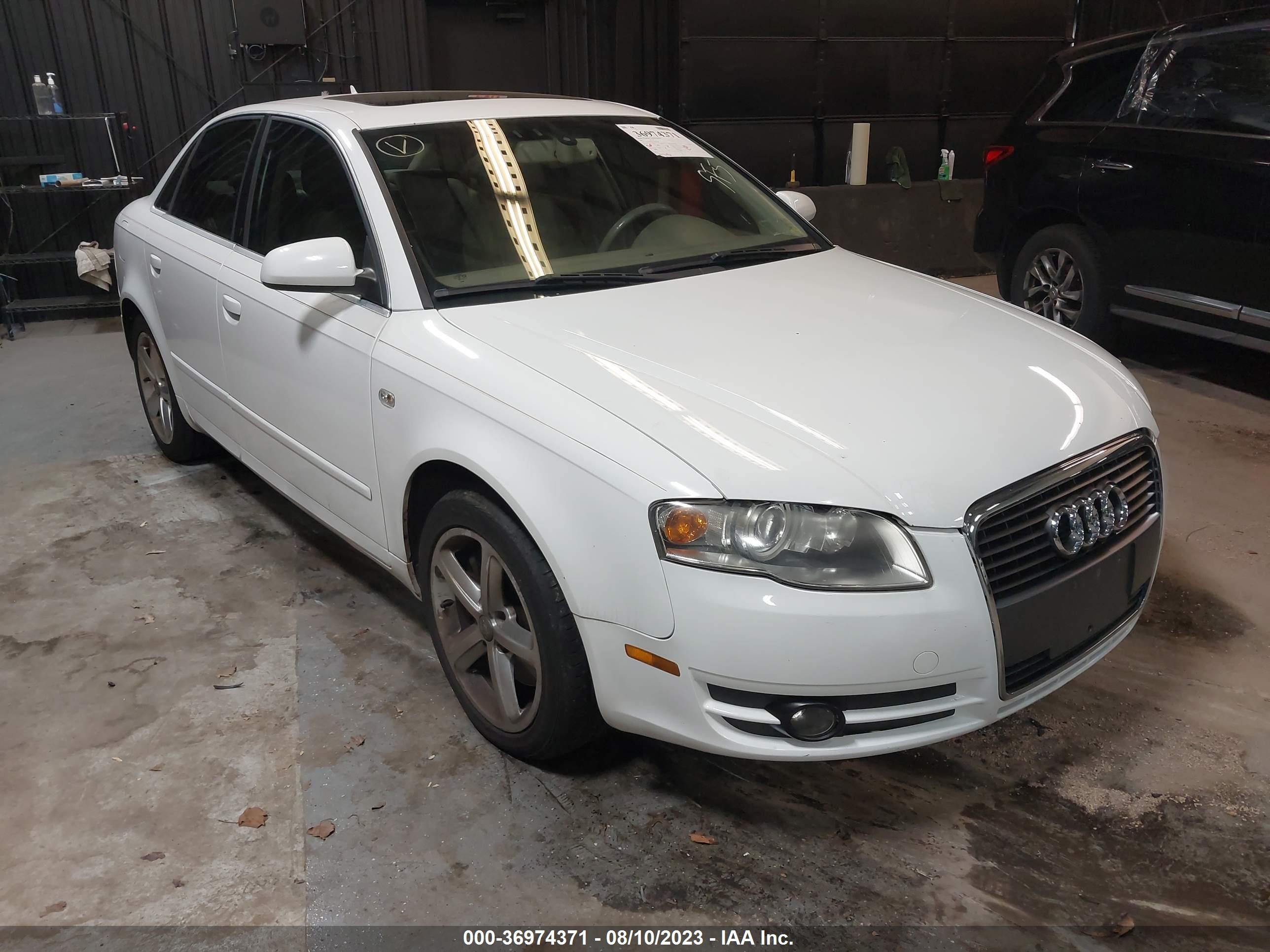 audi a4 2007 waudh78e57a012598