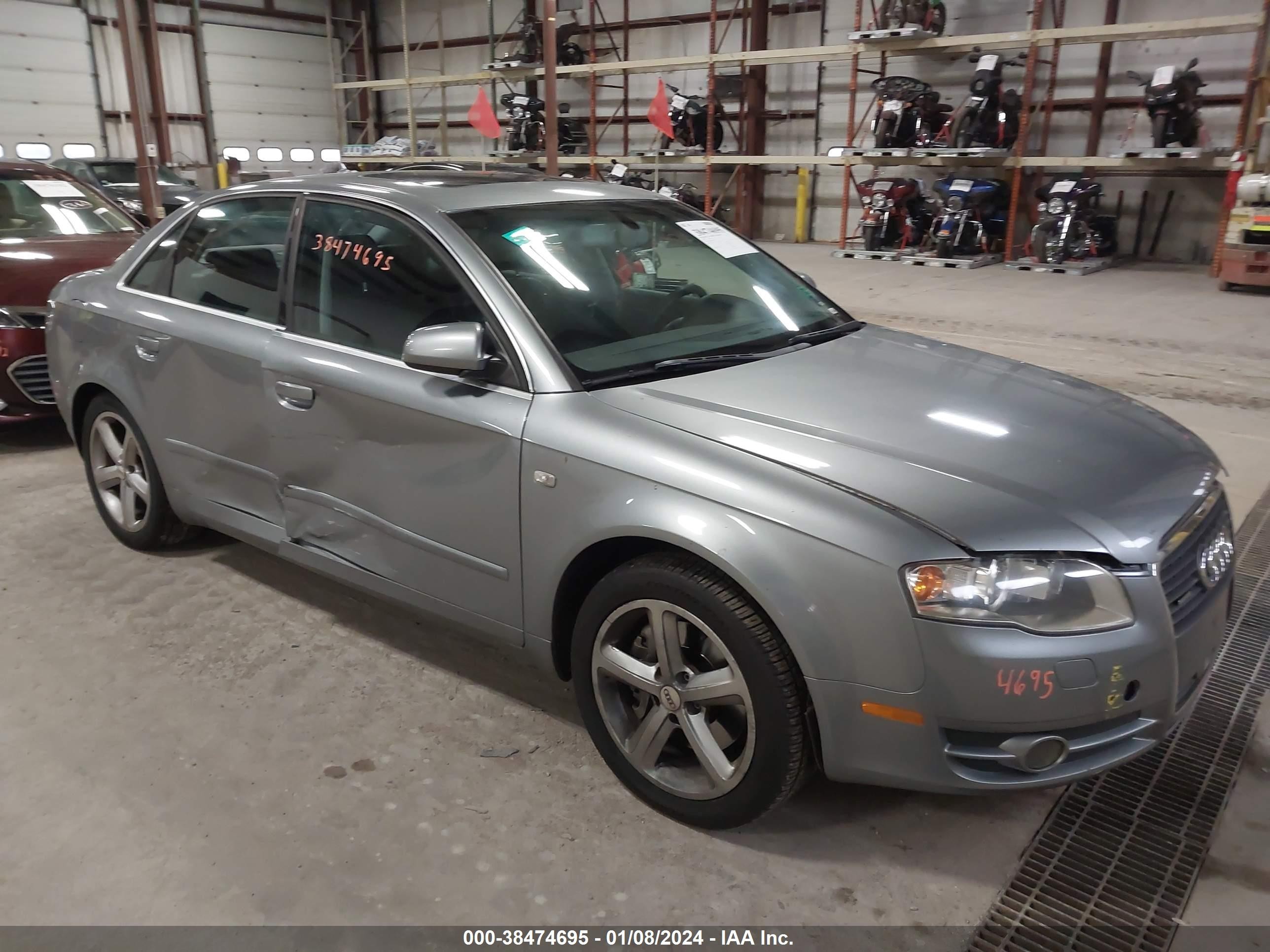 audi a4 2007 waudh78e87a014443