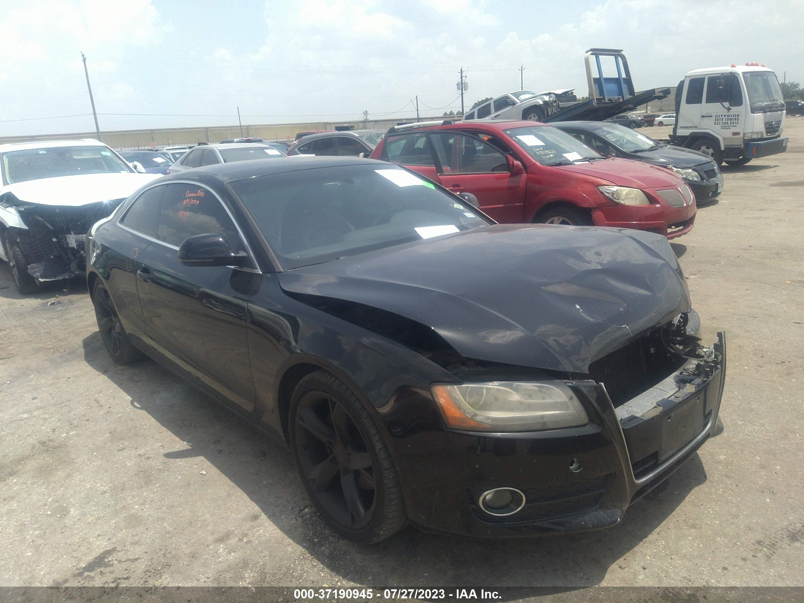 audi a5 2009 waudk78t09a016030