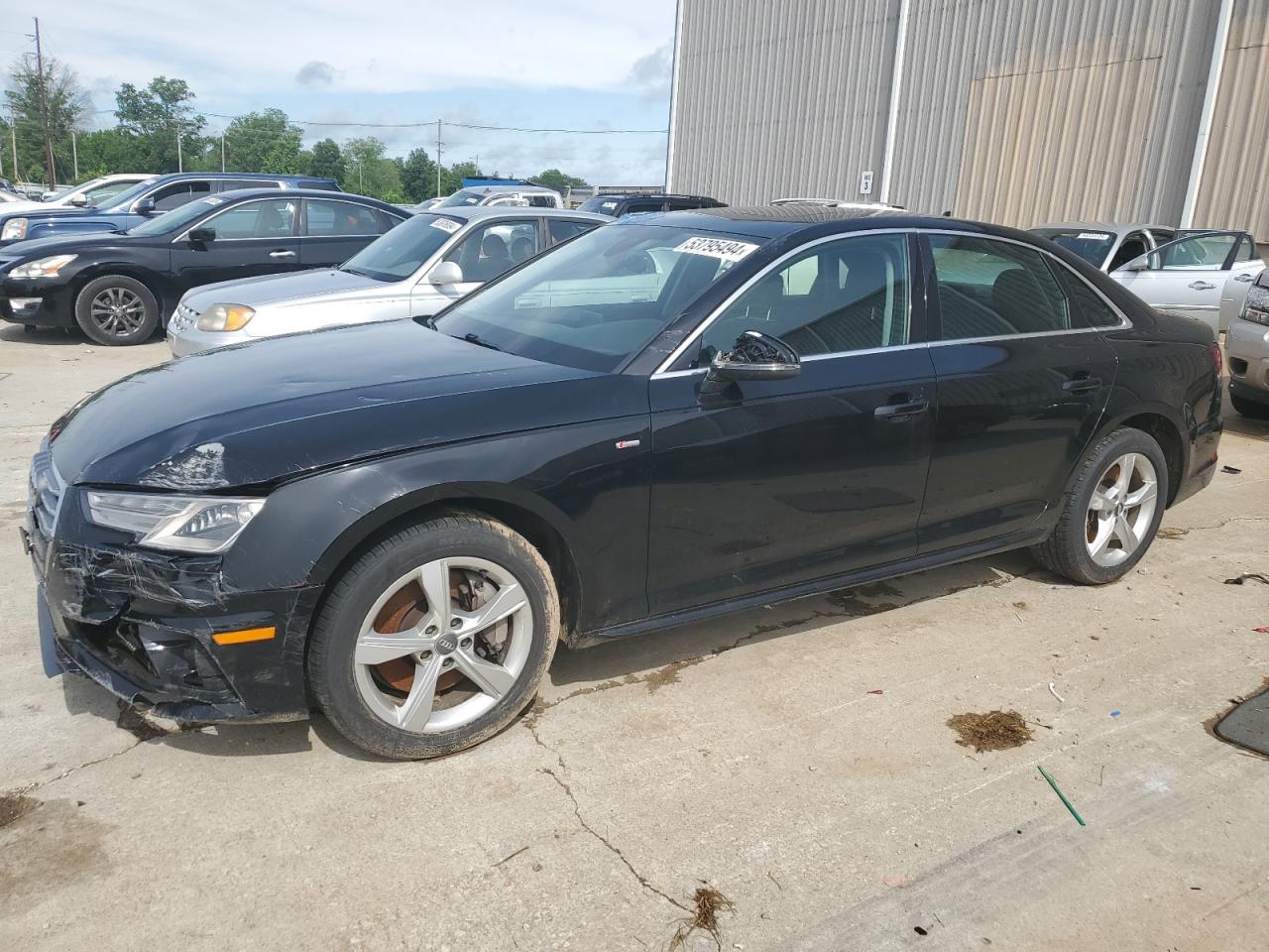 audi a4 2019 waudnaf41ka103876