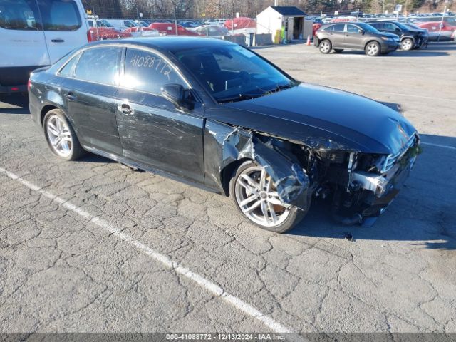 audi a4 2017 waudnaf44hn053251