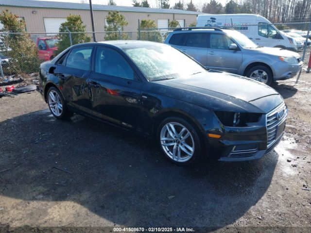 audi a4 2017 waudnaf45hn051170