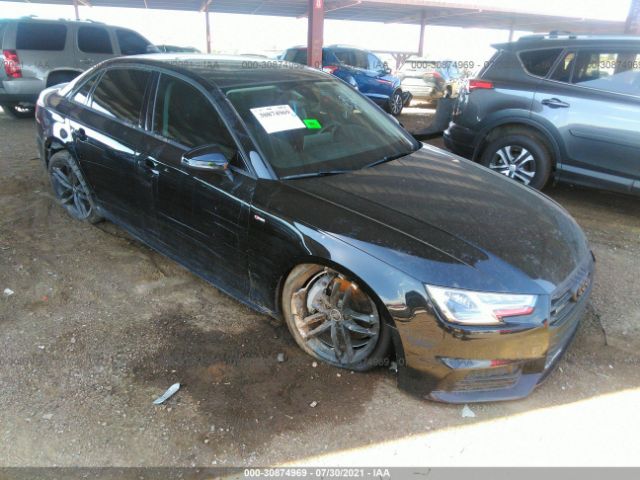 audi a4 2017 waudnaf46hn042039