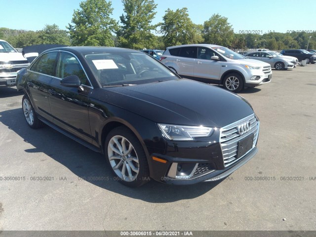 audi a4 2019 waudnaf46ka087724