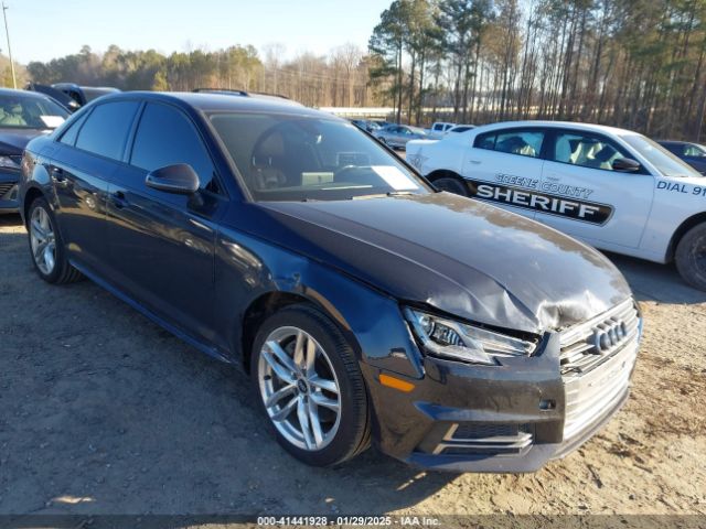 audi a4 2017 waudnaf49hn048000