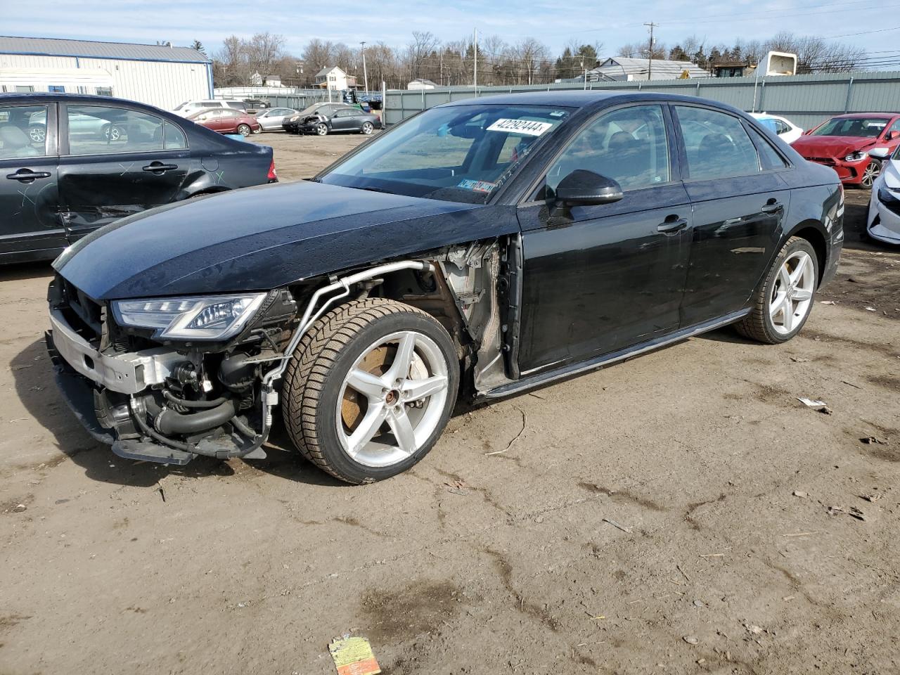 audi a4 2018 waudnaf49ja233550