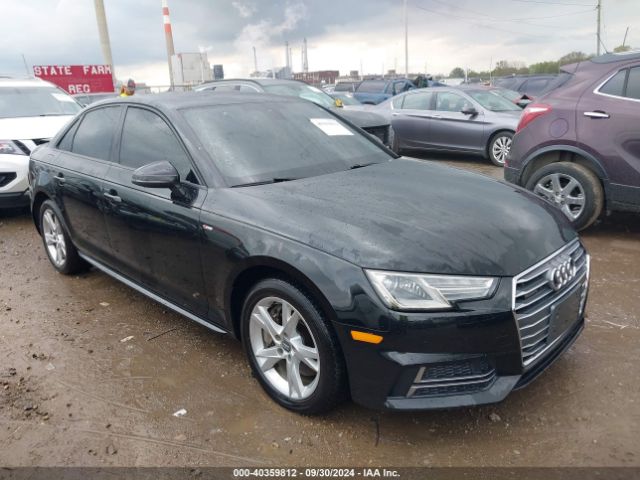 audi a4 2018 waudnaf4xja018078