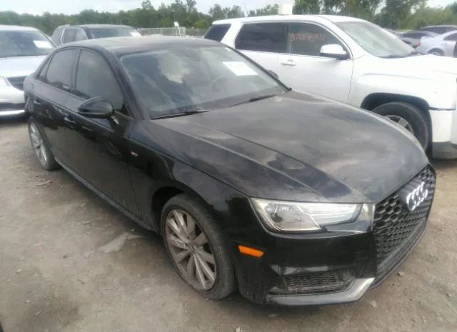 audi a4 2018 waudnaf4xja040243