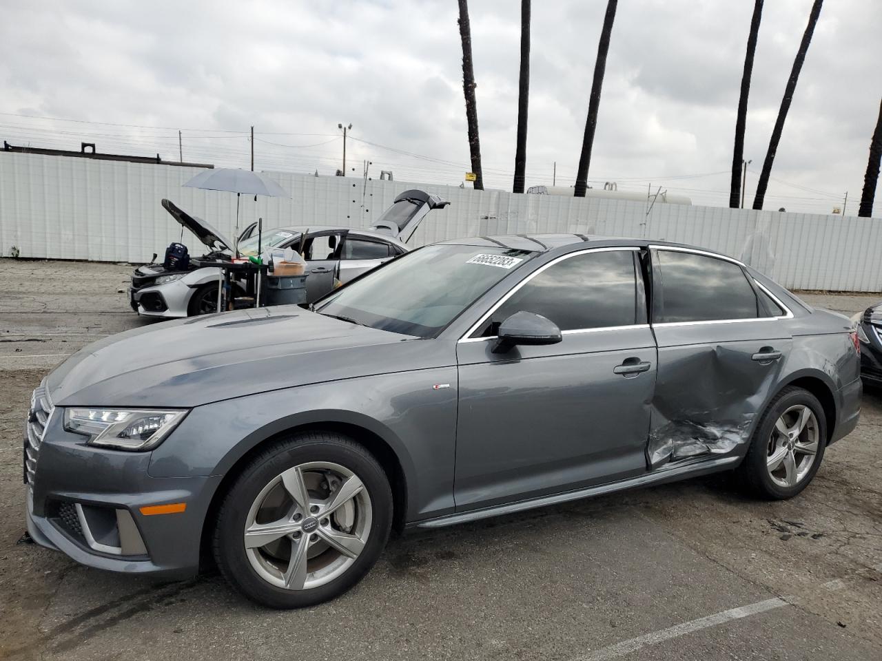 audi a4 2019 waudnaf4xka044729