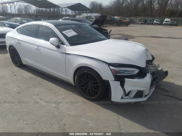 audi a5 sportback 2018 waudncf51ja058960