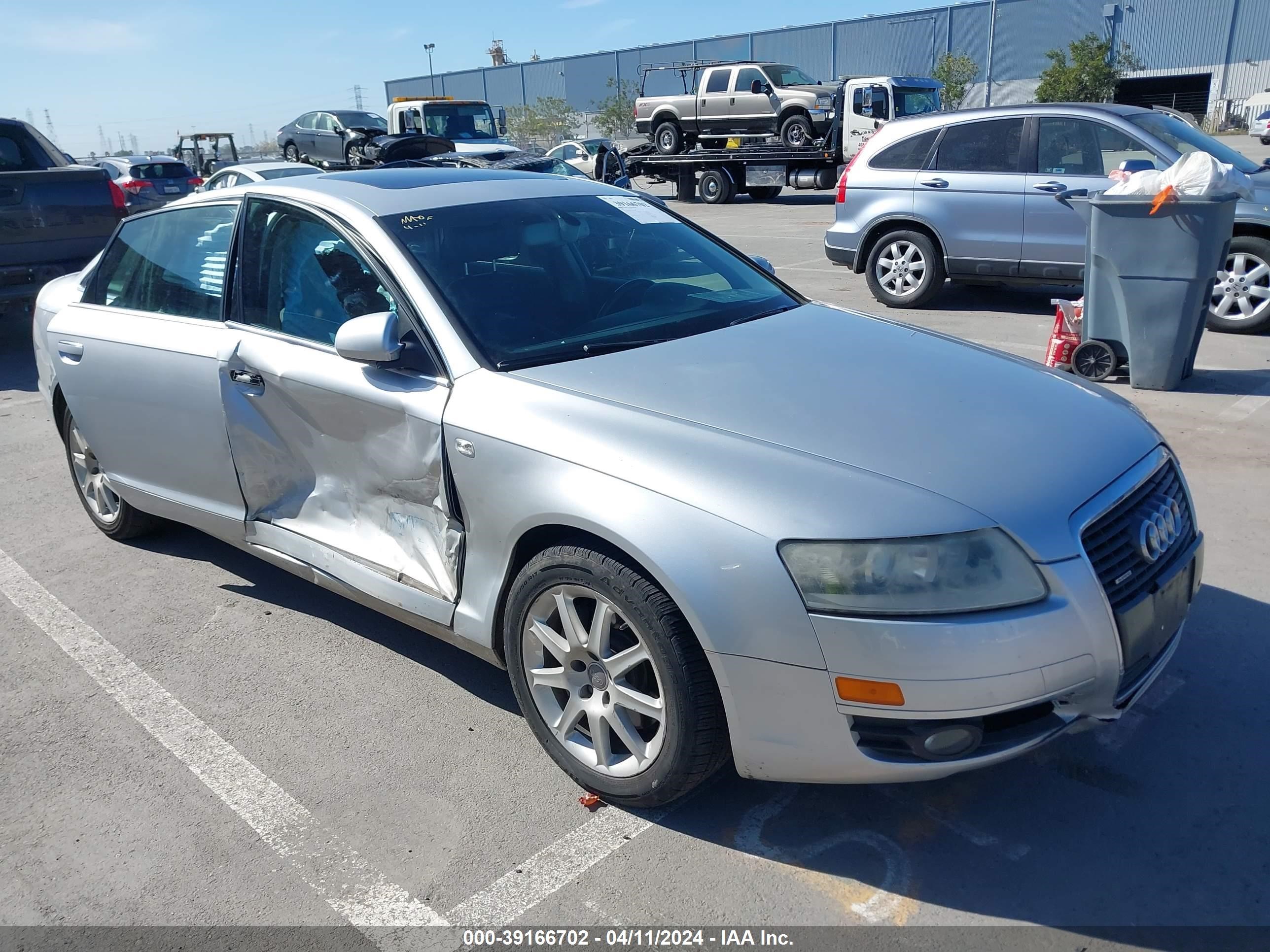 audi a6 2005 waudt74f45n055249