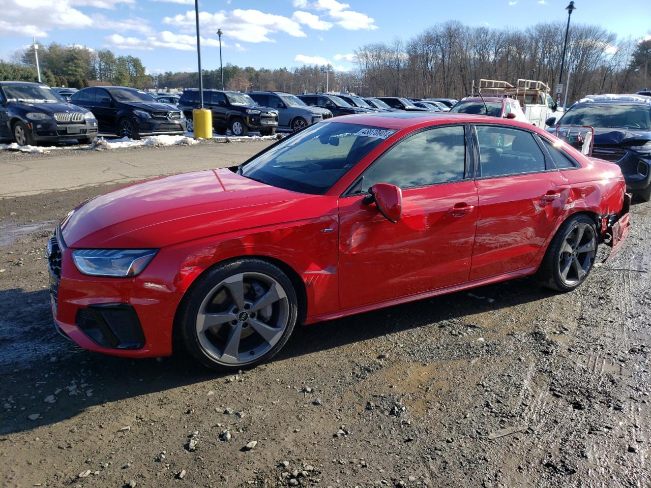 audi a4 2021 waueaaf41mn013204