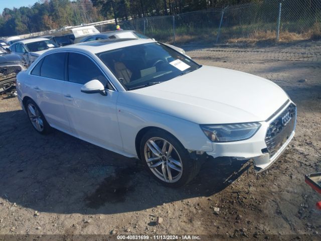 audi a4 2022 waueaaf42nn014492