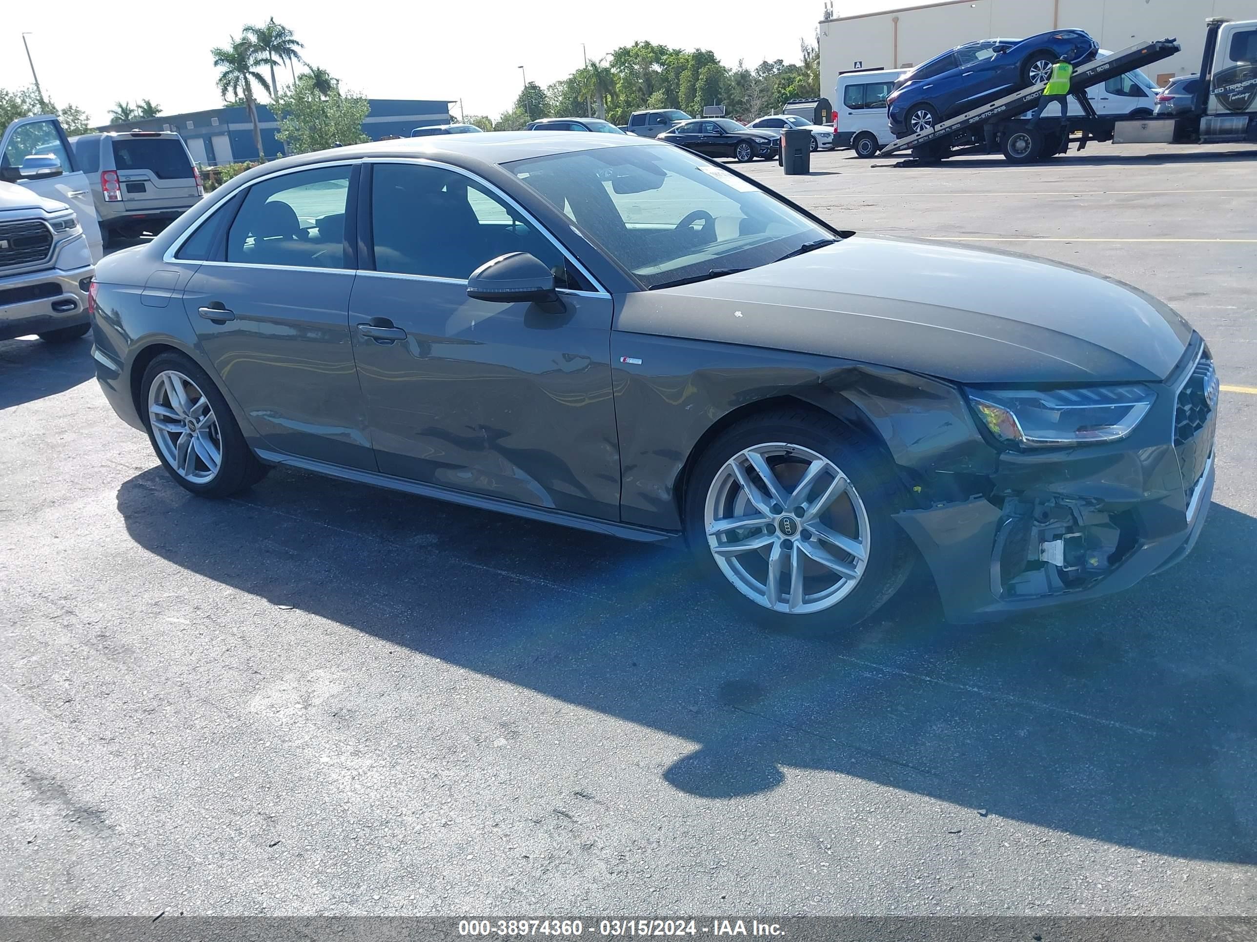 audi a4 2024 waueaaf48rn003938