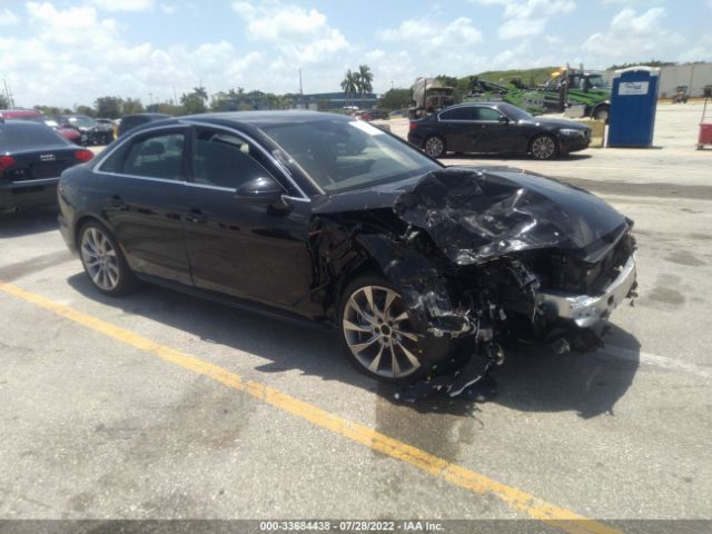 audi a4 sedan 2022 waueaaf49nn007653