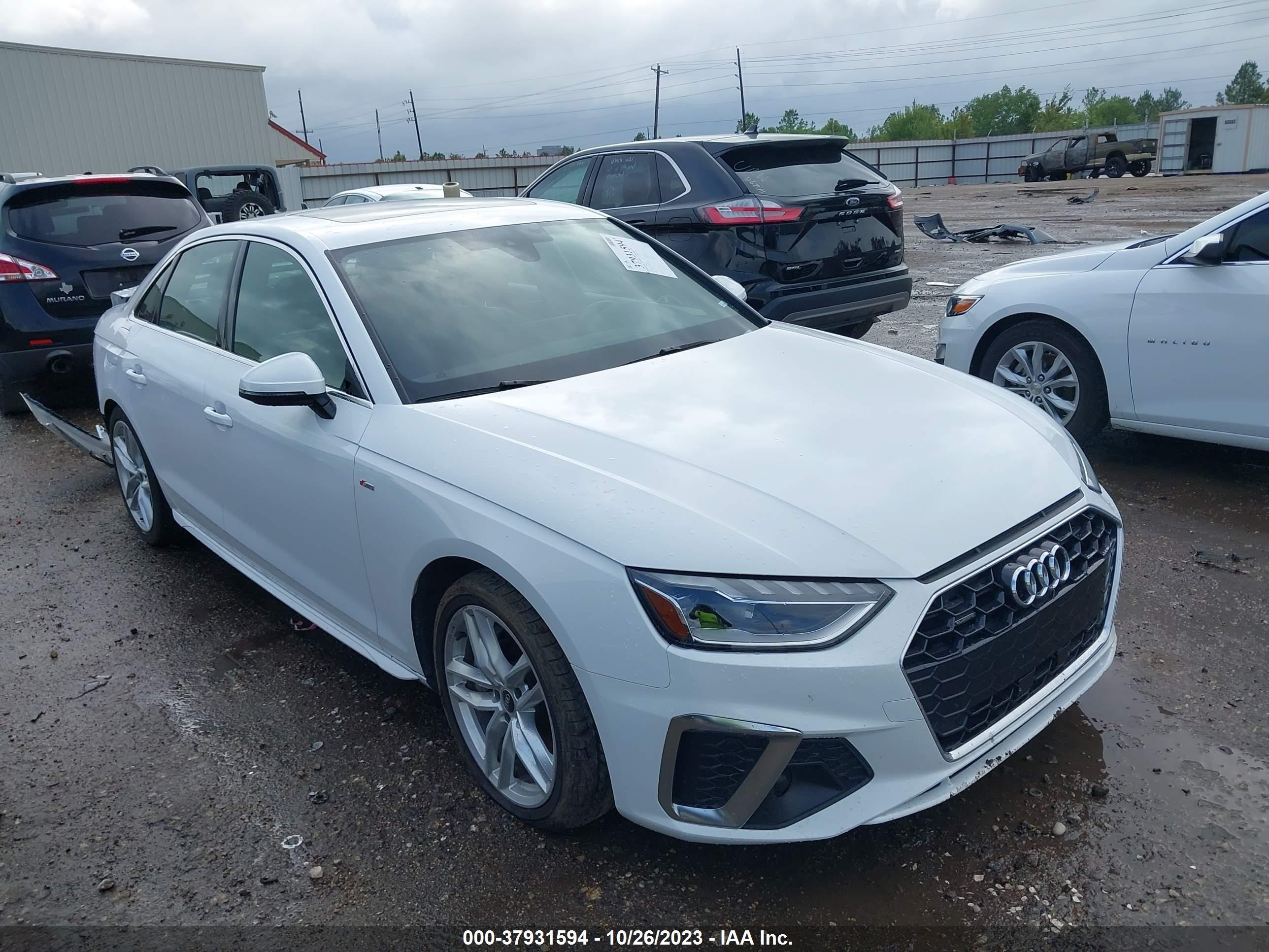 audi a4 2022 waueaaf49pn006019