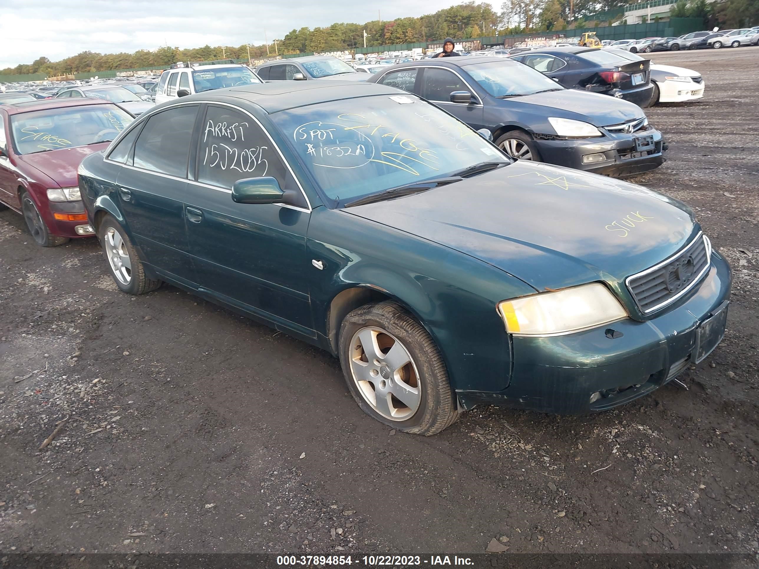 audi a6 2001 waued64b51n082043