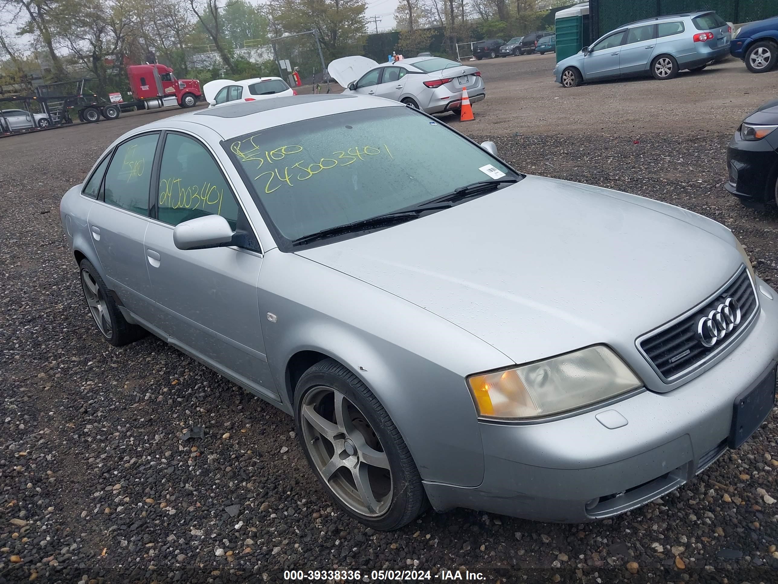 audi a6 2000 waueh24b2yn009011