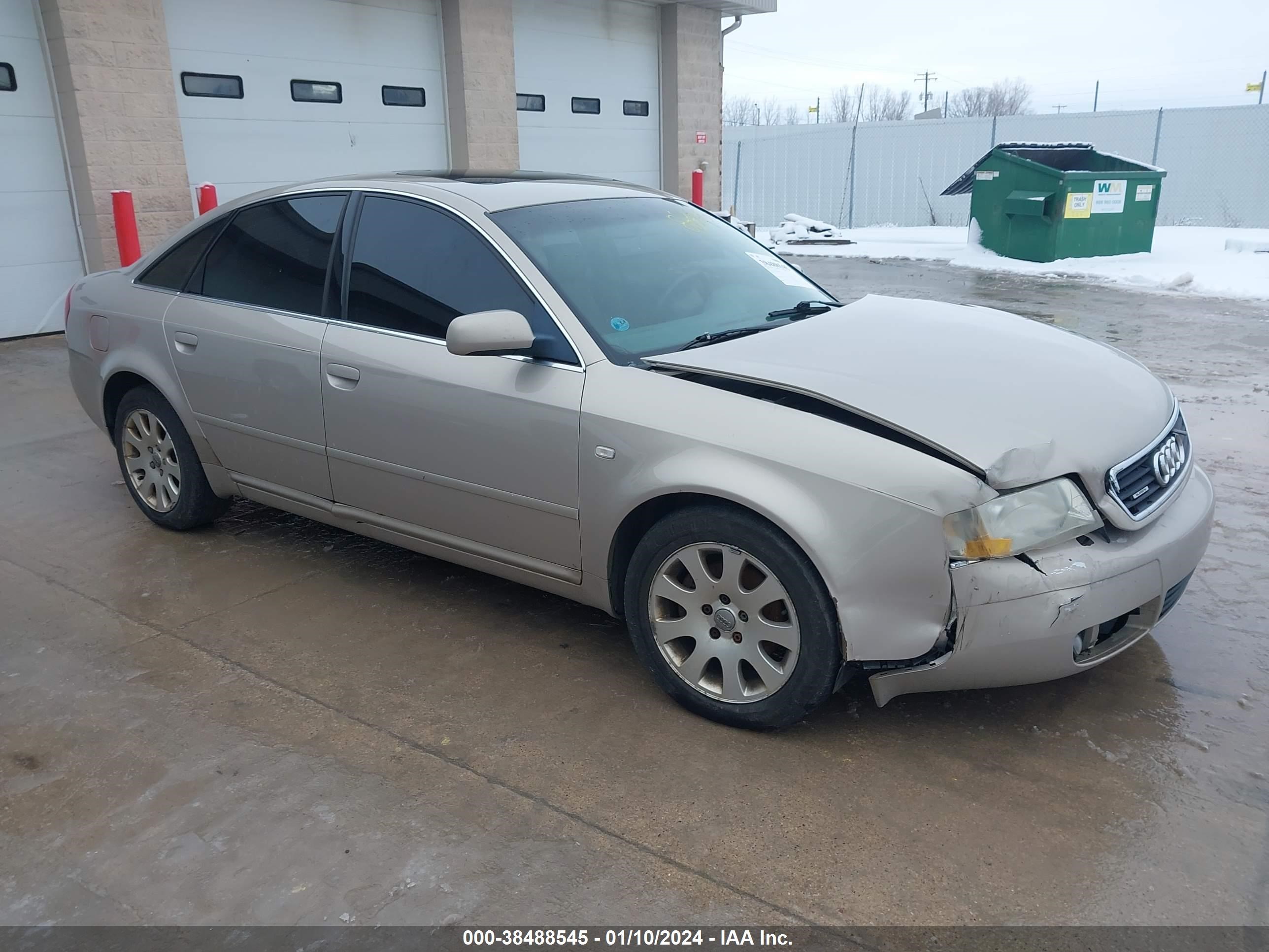 audi a6 2000 waueh24b3yn008904