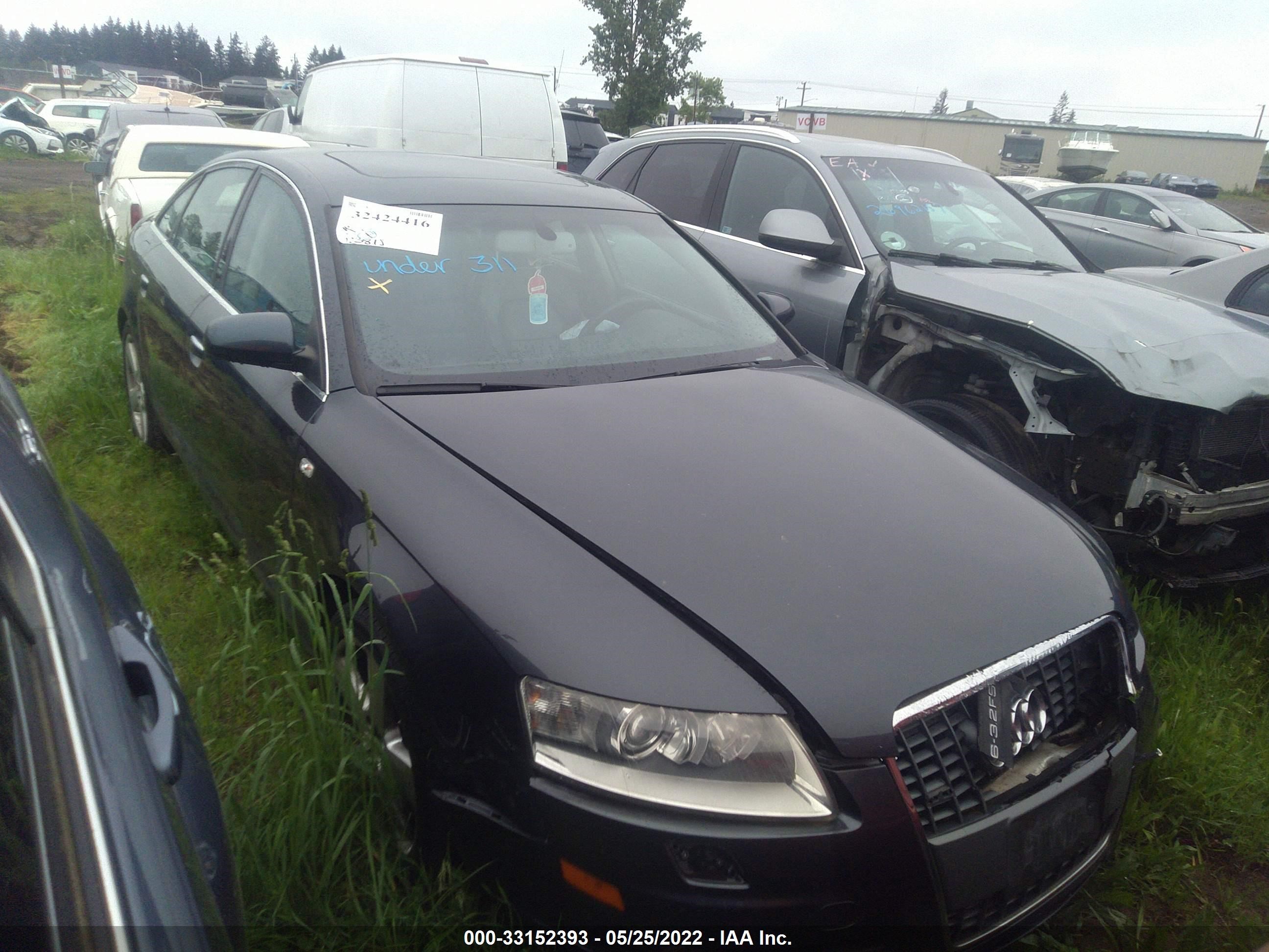 audi a6 2006 waueh74f46n159456