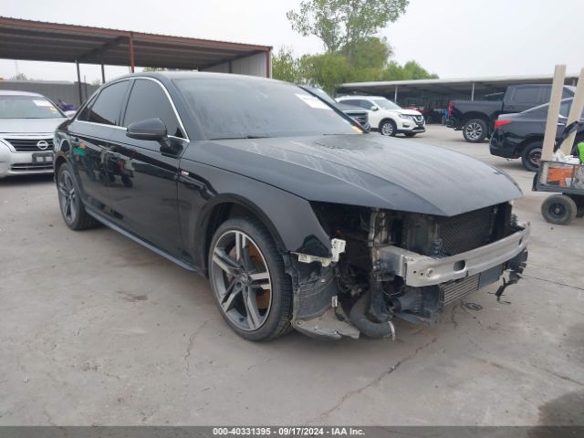 audi a4 2018 wauenaf40ja048971