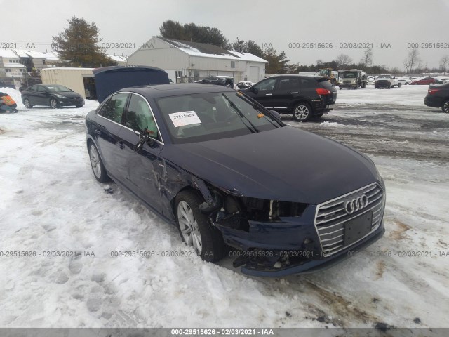 audi a4 2019 wauenaf40ka026048