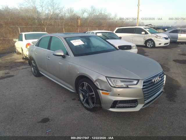 audi a4 2017 wauenaf41hn052885