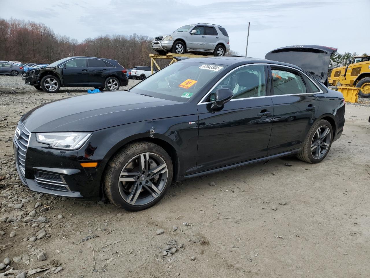 audi a4 2018 wauenaf41jn016992