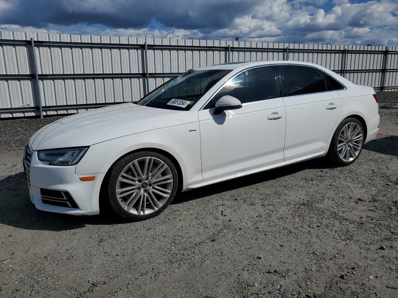 audi a4 2017 wauenaf42hn002819