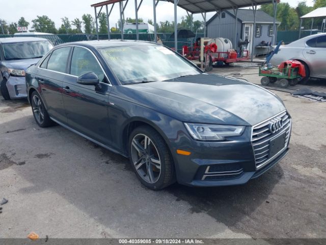 audi a4 2017 wauenaf42hn025047