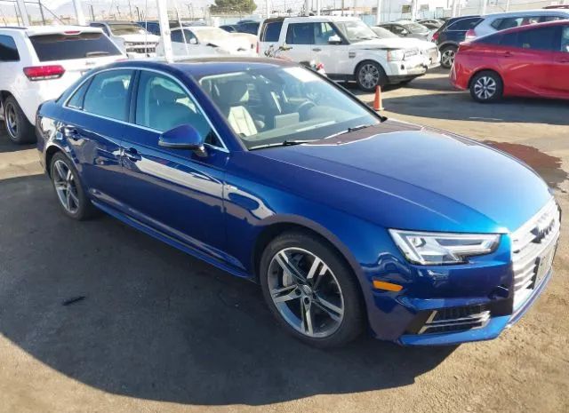 audi a4 2018 wauenaf42ja030827