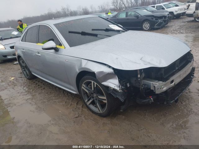 audi a4 2018 wauenaf42jn020260