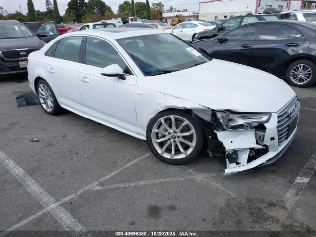 audi a4 2019 wauenaf42kn013293