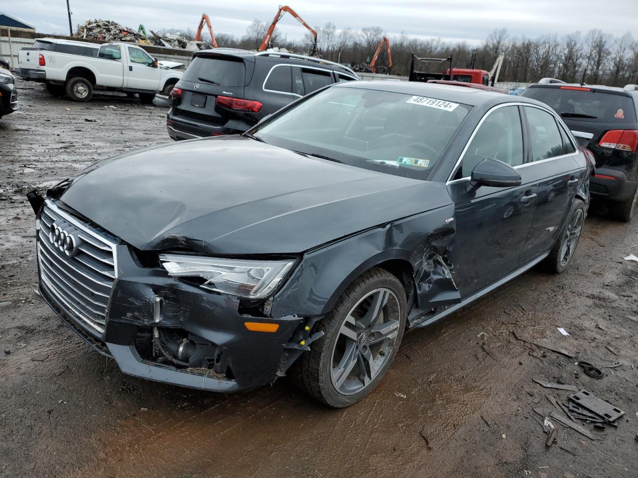 audi a4 2017 wauenaf43hn005938