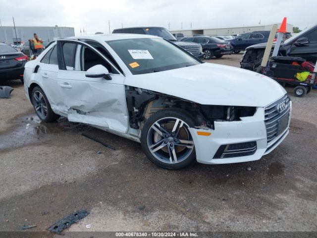 audi a4 2018 wauenaf43jn019456