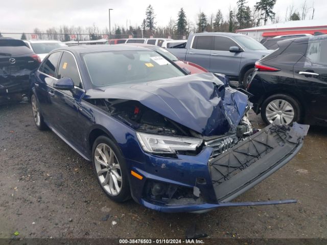 audi a4 2019 wauenaf43ka002844