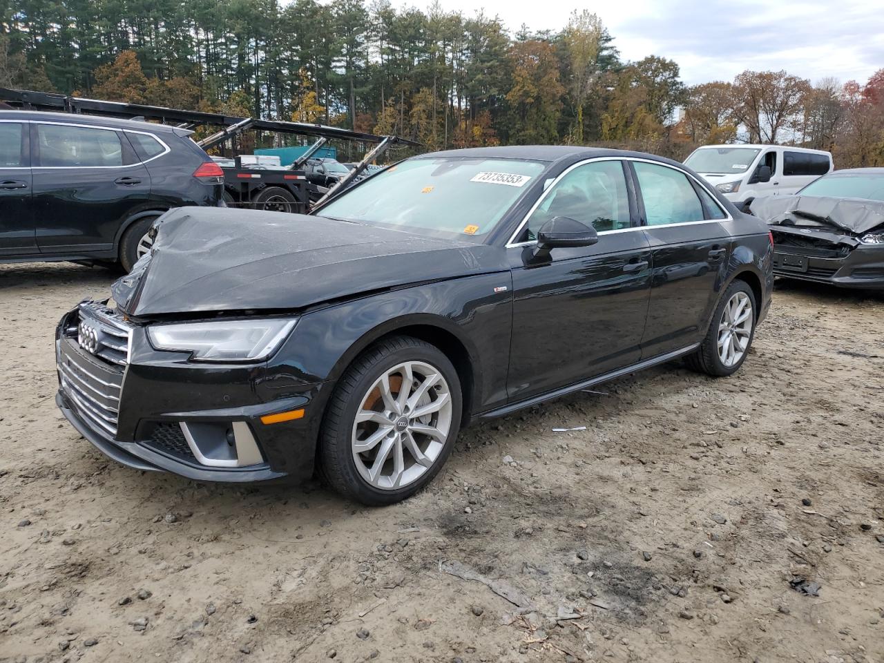 audi a4 2019 wauenaf45ka118708