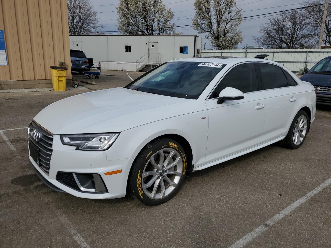 audi a4 2019 wauenaf45kn002756