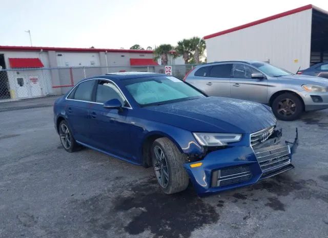 audi a4 2017 wauenaf46hn023348