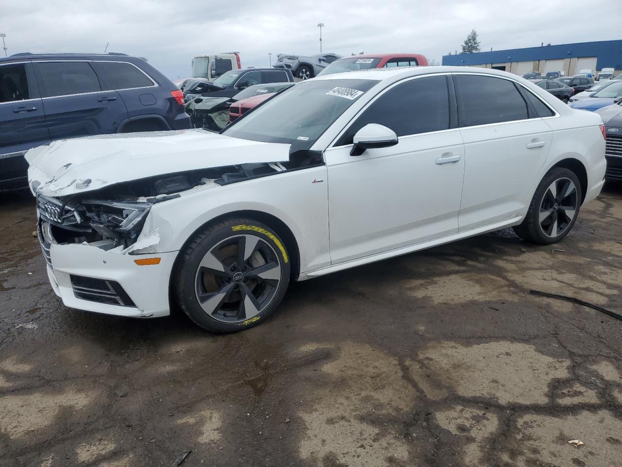 audi a4 2017 wauenaf47hn006266