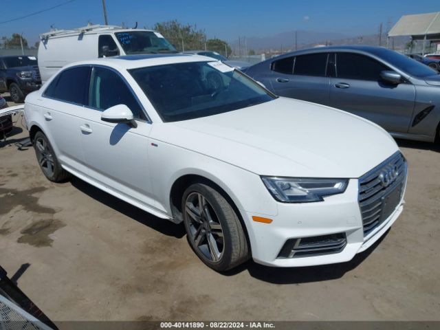 audi a4 2017 wauenaf47hn007045