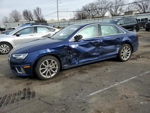 audi a4 2019 wauenaf47kn014262