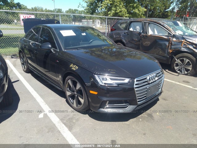 audi a4 2017 wauenaf48hn003229