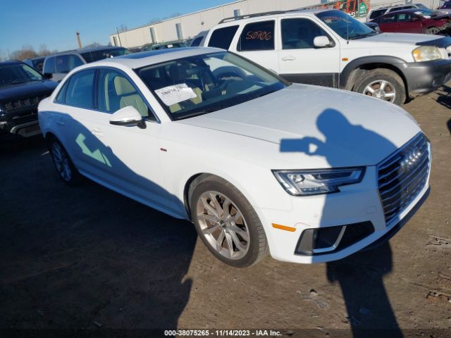 audi a4 2019 wauenaf48kn009961