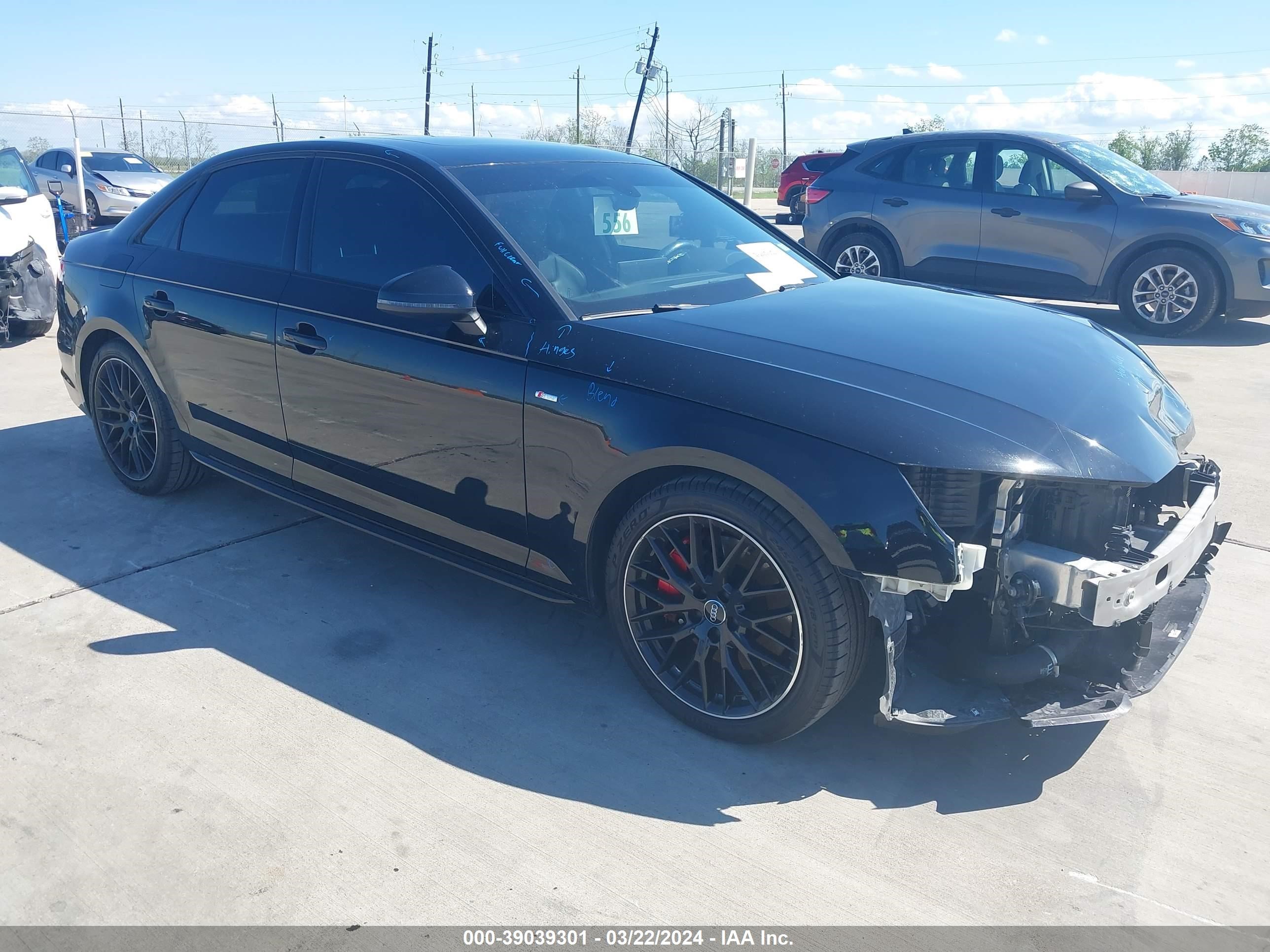 audi a4 2018 wauenaf49ja099367