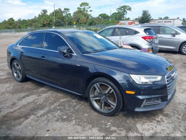 audi a4 2017 wauenaf4xhn031081