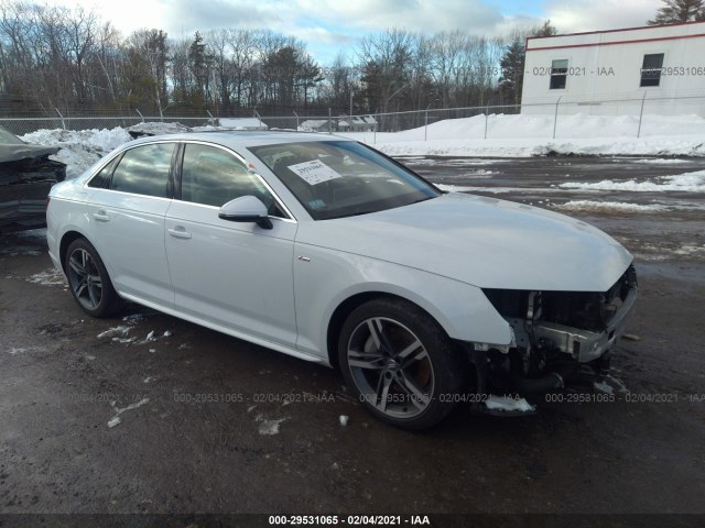 audi a4 2017 wauenaf4xhn048320