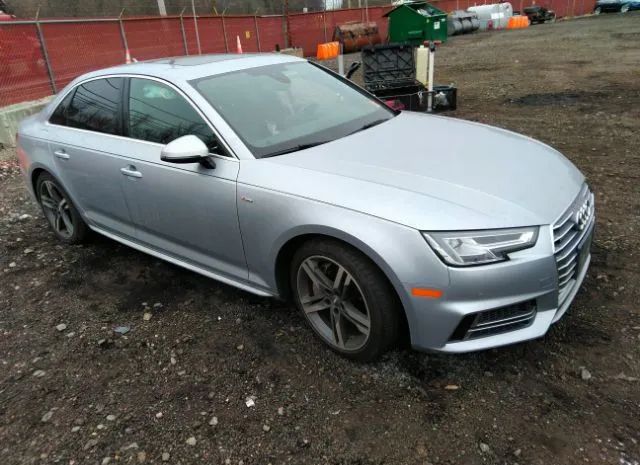 audi a4 2018 wauenaf4xja056012