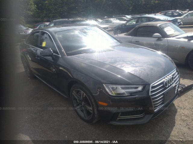 audi a4 2018 wauenaf4xjn018336