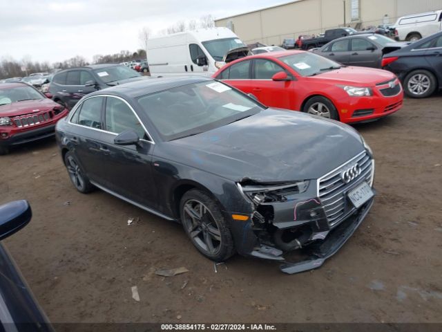 audi a4 2018 wauenaf4xjn018711